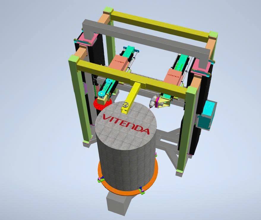 Máy CNC khắc đá được thiết kế theo yêu cầu