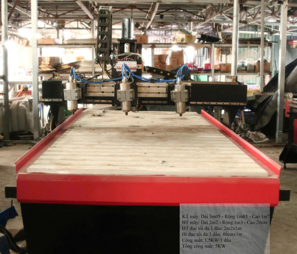 CNC 4D gia công gỗ